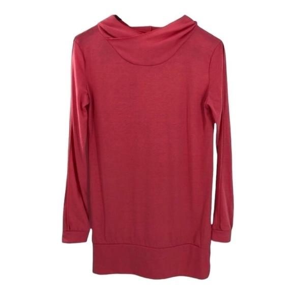 Tops - 4/$45 Dark Pink Long Sleeve Lightweight Tunic Top Large